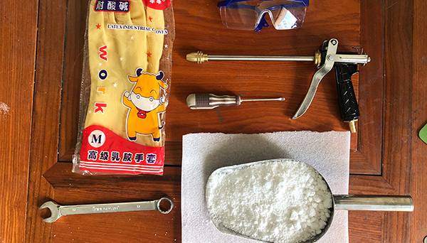 油烟净化器的湿法处理方法